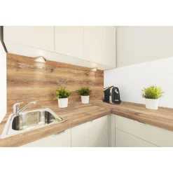 Nischenrückwandplatte Arizona Pine 410 x 64 cm