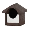 Nistkasten Halbhöhlenbrüter, braun
