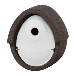 Nistkasten oval, braun