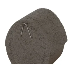 Nistkasten oval, grau