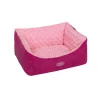 Nobby Komfort-Bett Arusha eckig 60 x 48 x 19 cm pink