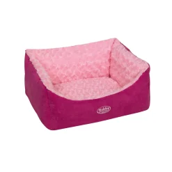 Nobby Komfort-Bett Arusha eckig 60 x 48 x 19 cm pink