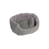 Nobby Komfort-Bett Ceno oval 45 x 40 x 19 cm grau