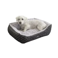 Nobby Komfortbett Seoli 45 x 40 x 18 cm dunkelgrau/ hellgrau