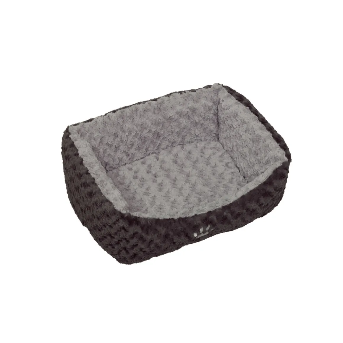 Nobby Komfortbett Seoli 45 x 40 x 18 cm dunkelgrau/ hellgrau