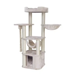 Nobby Kratzbaum Classic Zada 50 x 50 x 145 cm cream