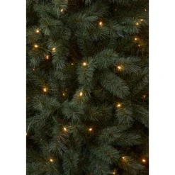 Norwood Weihnachtsbaum grün warm weiß LED 185x119cm cm mit Timer & Dimmer