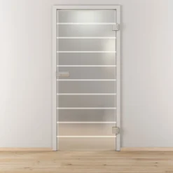 Novadoors Glasdrehtür NOVA 592 mattiert 95,9 x 197,2 cm Rechts