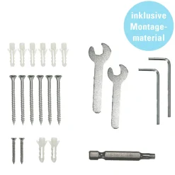 Novadoors Glasschiebetür-Set Ontario 93,5 x 205,8 cm