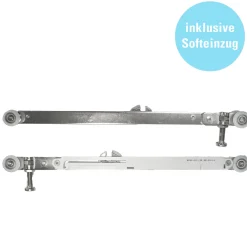 Novadoors Glasschiebetür-Set Ontario 93,5 x 205,8 cm