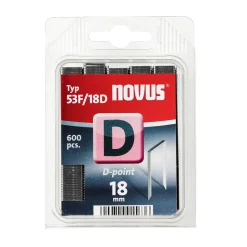 Novus Flachdrahtklammer D Typ 53F/18 D 18 mm