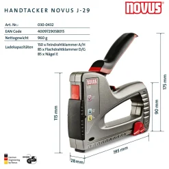 Novus Handtacker J-29
