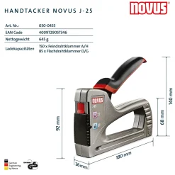 Novus Handtacker J-25