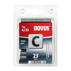 Novus Schmalrückenklammer C Typ 4/23 23 mm