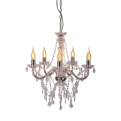 näve Kronleuchter Cecilia silber 5er