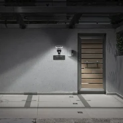 näve LED-Solar Außenwandleuchte Nora