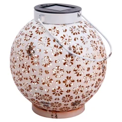 näve LED-Solardekoleuchte weiß 18 cm