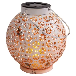 näve LED-Solardekoleuchte weiß 18 cm