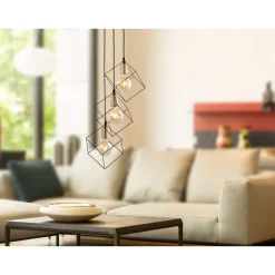 näve Pendelleuchte Canto schwarz 3er