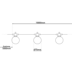 näve Solarlichterkette Cadena warmweiß 10er