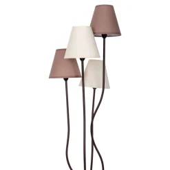 näve Stehleuchte Boho braun 4er