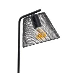 näve Stehleuchte Korie schwarz Metall