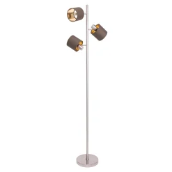 näve Stehleuchte Maron braun