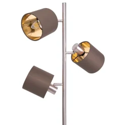 näve Stehleuchte Maron braun