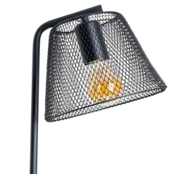 näve Tischleuchte Korie schwarz Metall