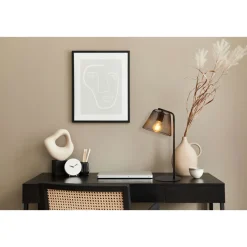 näve Tischleuchte Korie schwarz Metall