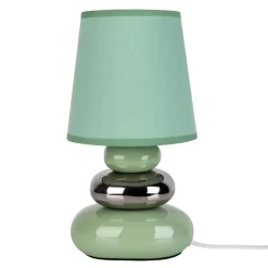 näve Tischleuchte Stoney mint Keramik