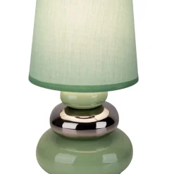 näve Tischleuchte Stoney mint Keramik