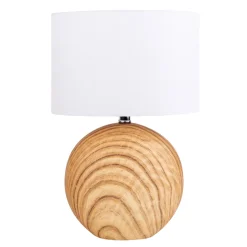 näve Tischleuchte Woody Keramik