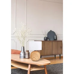 näve Tischleuchte Woody Keramik