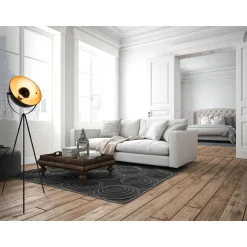 näve Dreibein-Stehleuchte Bernice schwarz