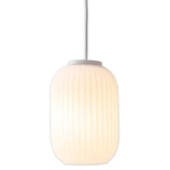 näve Hängeleuchte Geneva 14 x 20 cm weiß