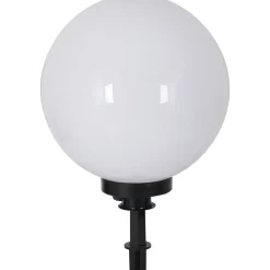 näve Kugelerdspießleuchte Durchmesser 20 cm schwarz