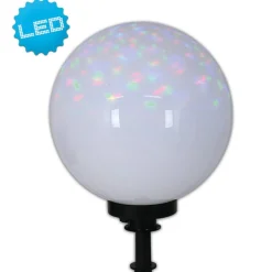 näve Kugelerdspießleuchte Durchmesser 20 cm schwarz