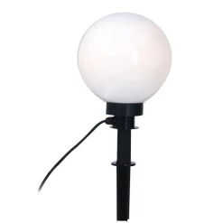 näve Kugelerdspießleuchte Durchmesser 20 cm schwarz