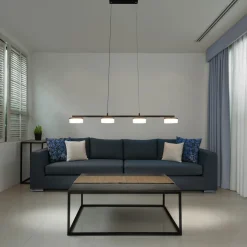 näve LED-Pendelleuchte Cimo 96x12x150cm dimmbar