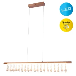 näve LED-Pendelleuchte Nobilis 100x6x120cm dimmbar