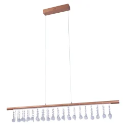 näve LED-Pendelleuchte Nobilis 100x6x120cm dimmbar