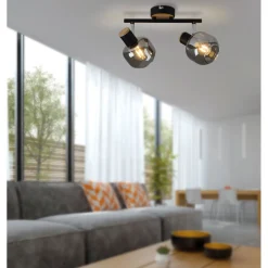 näve Spotserie Famuso 2 Spots schwarz