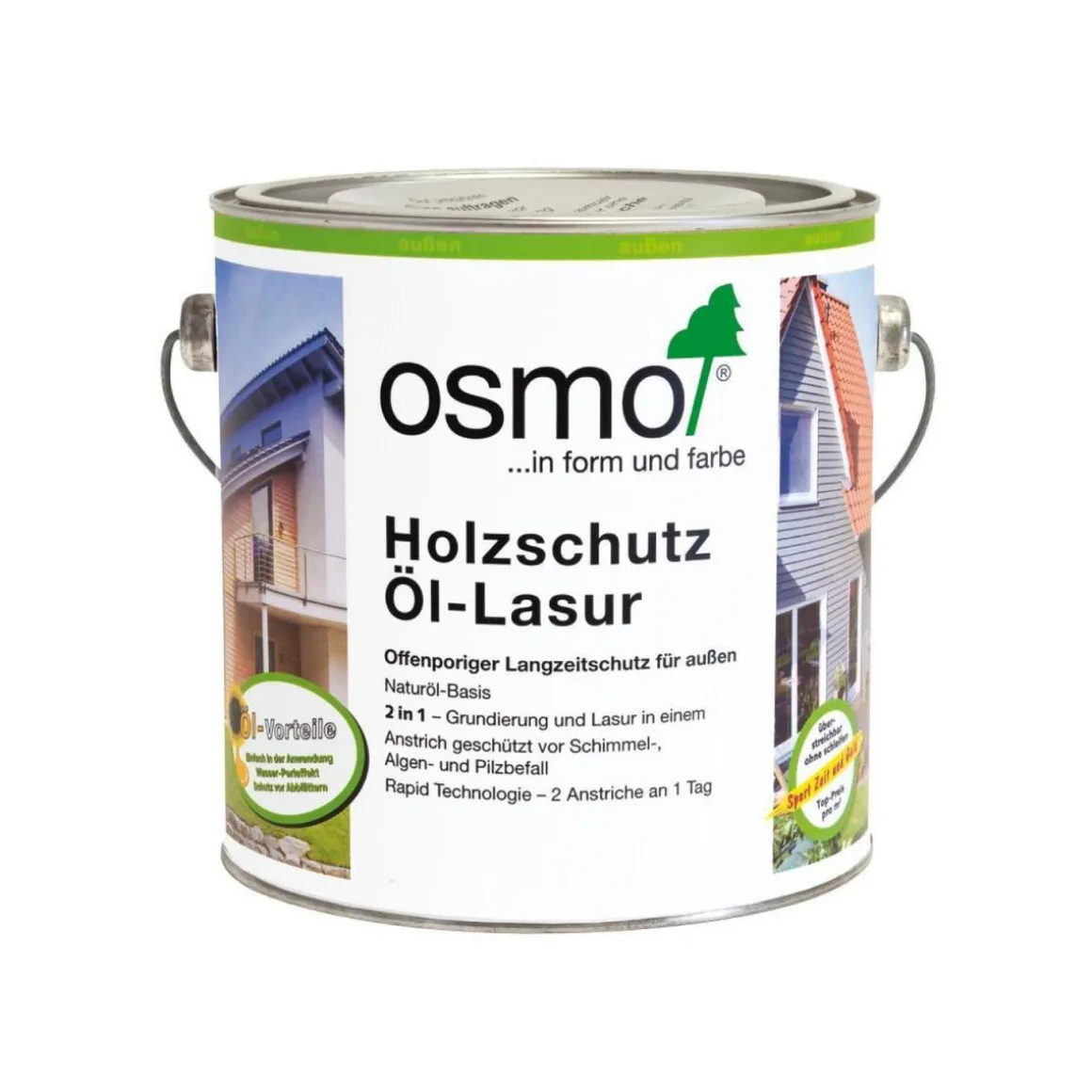 Osmo Holzschutz Öl-Lasur farblos 2,5 L