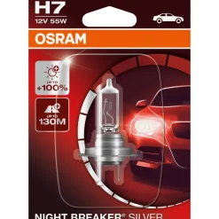 Osram Auto Glühlampe H7 Night Breaker Silver