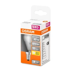 Osram LED-Leuchtmittel E14 40W matt warmweiß