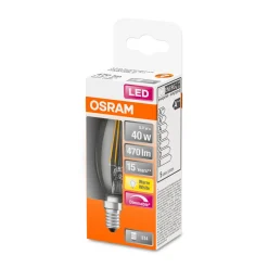 Osram LED-Leuchtmittel Kerzenform dimmbar E14 klar