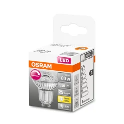 Osram LED-Leuchtmittel-Reflektor GU10 warmweiß 80W