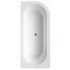 Ottofond Badewanne Modena Corner 178 x 78 cm weiß Ausführung Modell A
