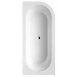 Ottofond Badewanne Modena Corner 178 x 78 cm weiß Ausführung Modell A